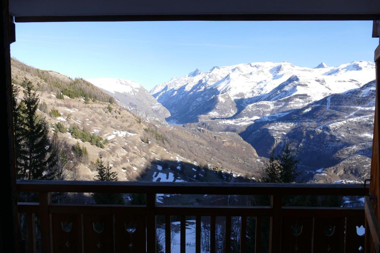 Studio Coin Montagne A Auris En Oisans Avec Vue Magnifique Eksteriør bilde
