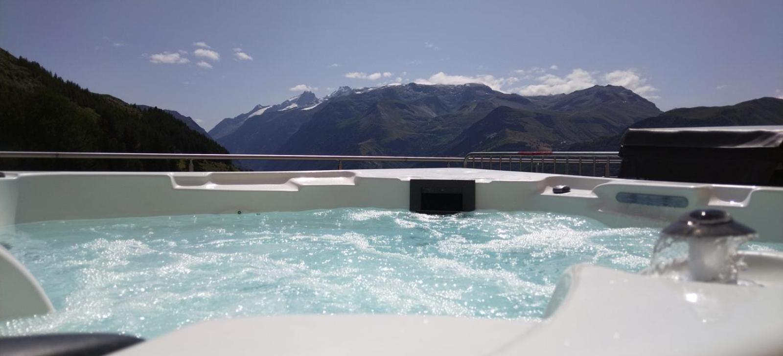 Studio Coin Montagne A Auris En Oisans Avec Vue Magnifique Eksteriør bilde