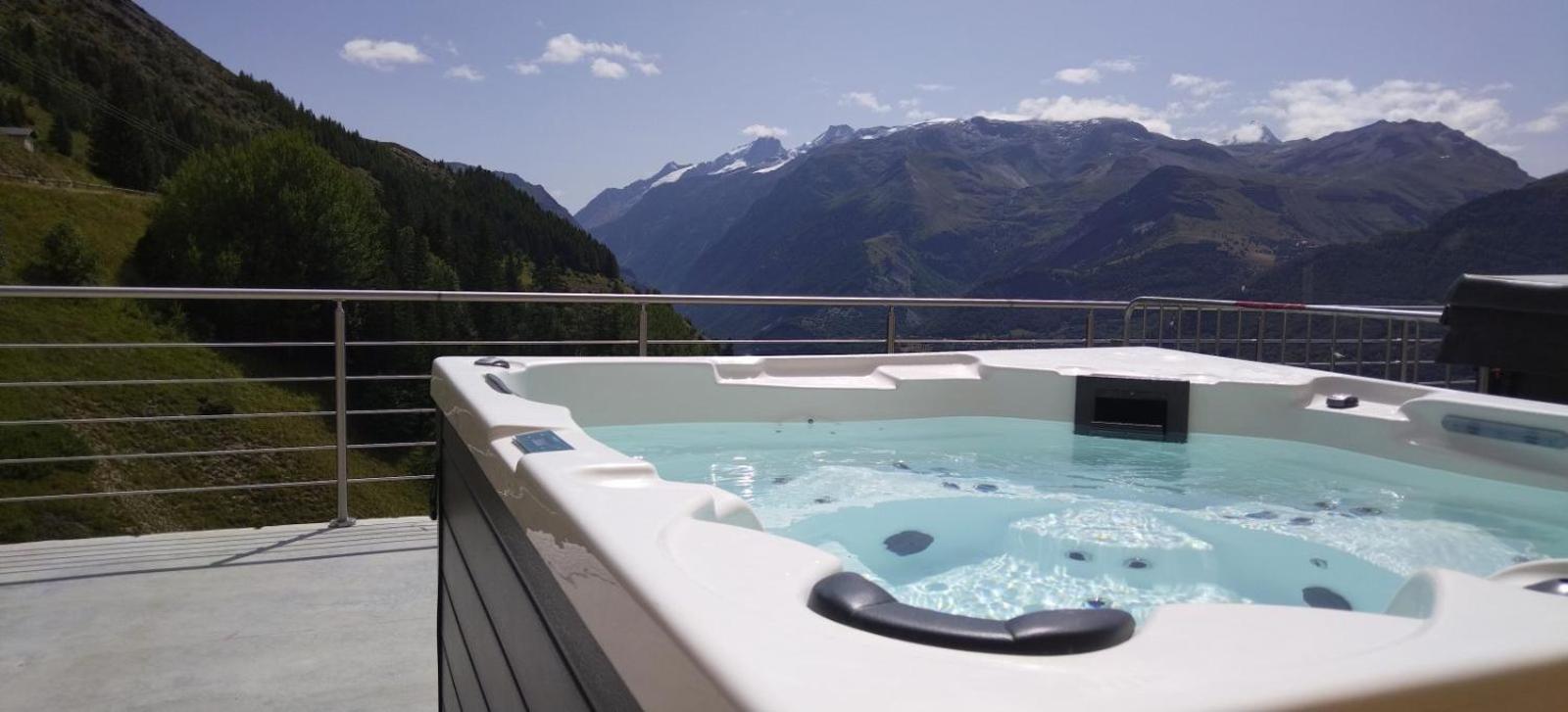 Studio Coin Montagne A Auris En Oisans Avec Vue Magnifique Eksteriør bilde